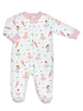 Pink Nutcracker Zipper Playsuit