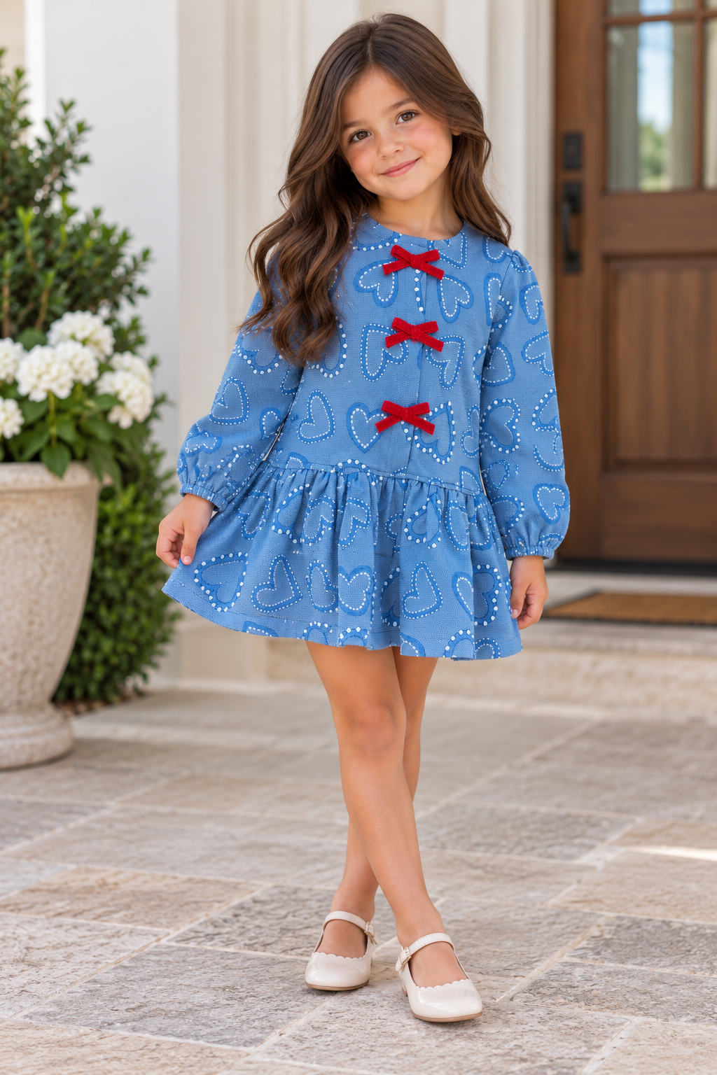 Denim Heart Dress