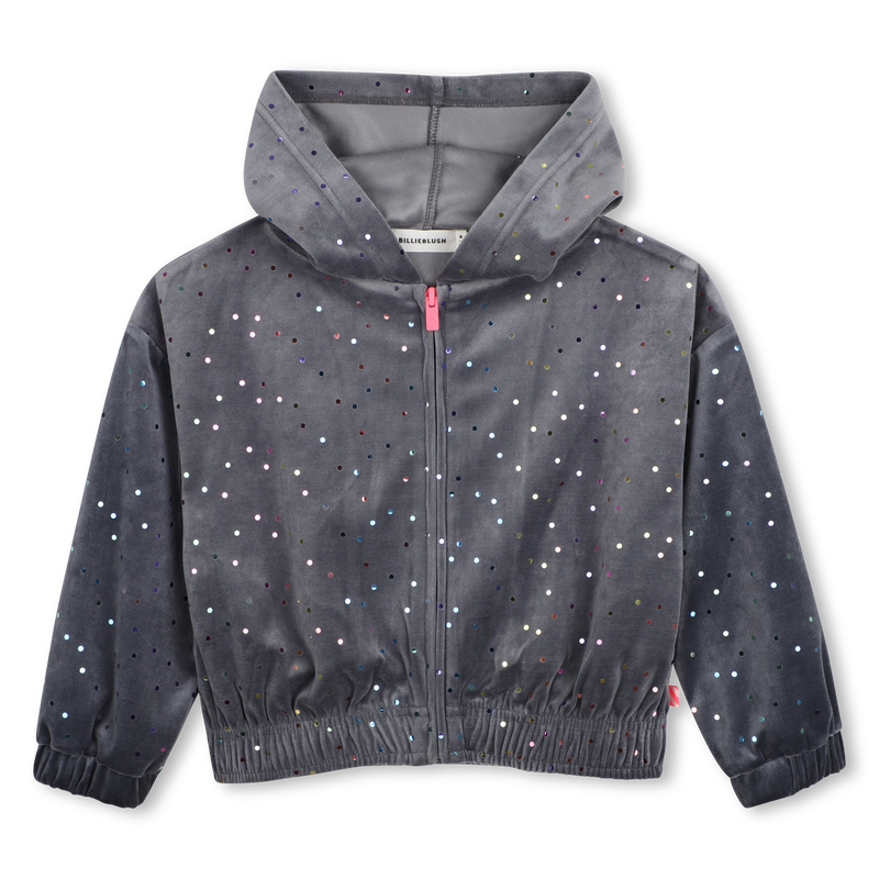 Grey Zip Up Hooded Travel Set