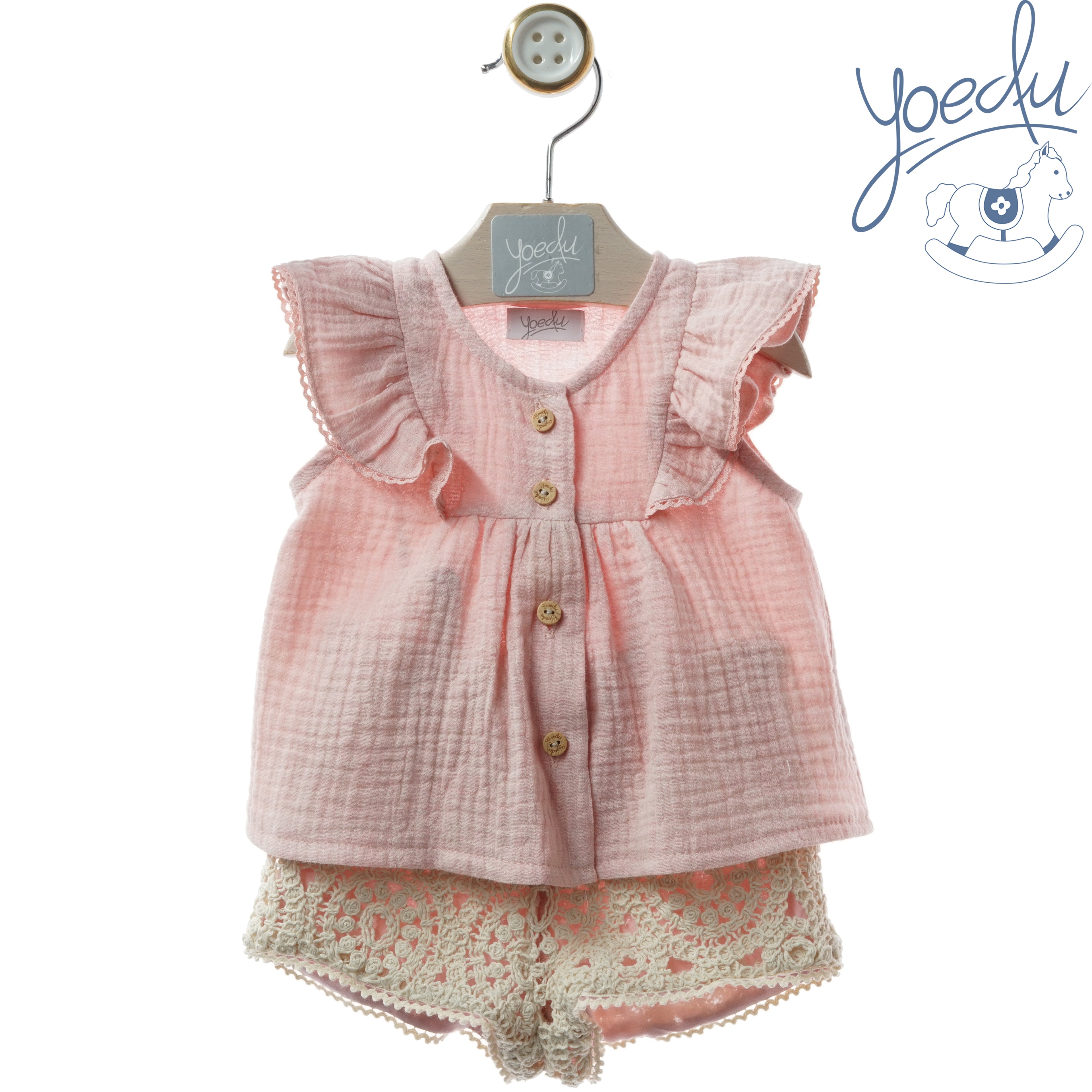 Decoración Pink Short Set