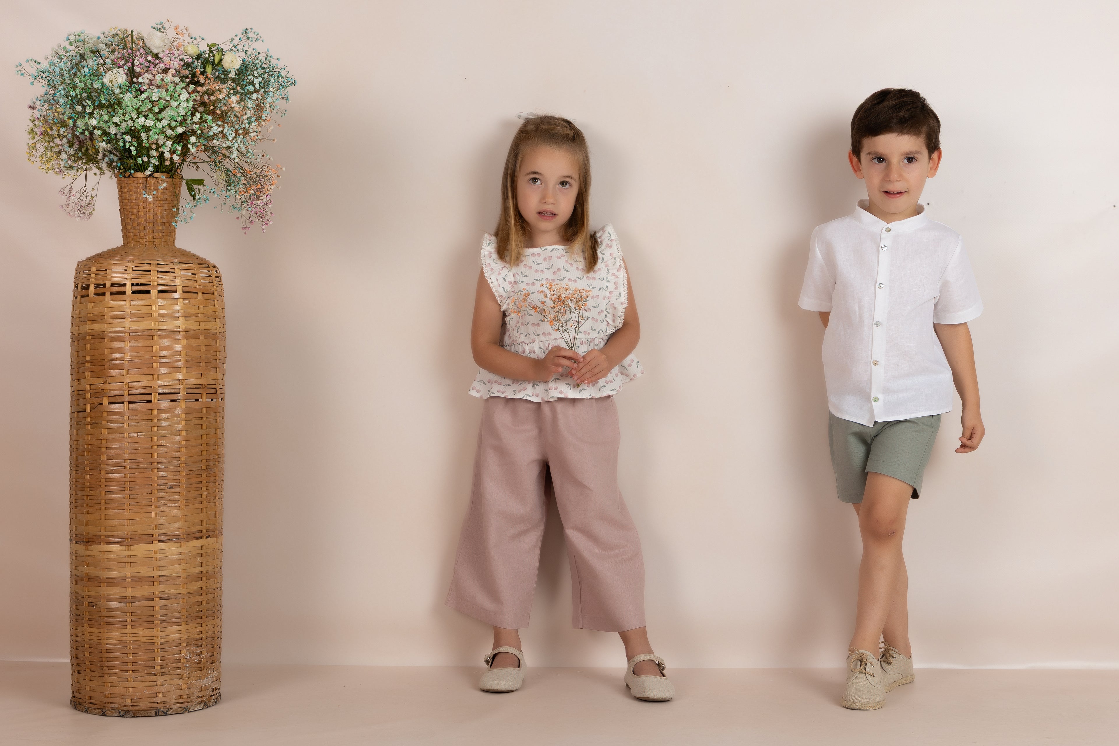 Mauve Cherry Pant Set