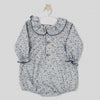 Blue Flowers Romper