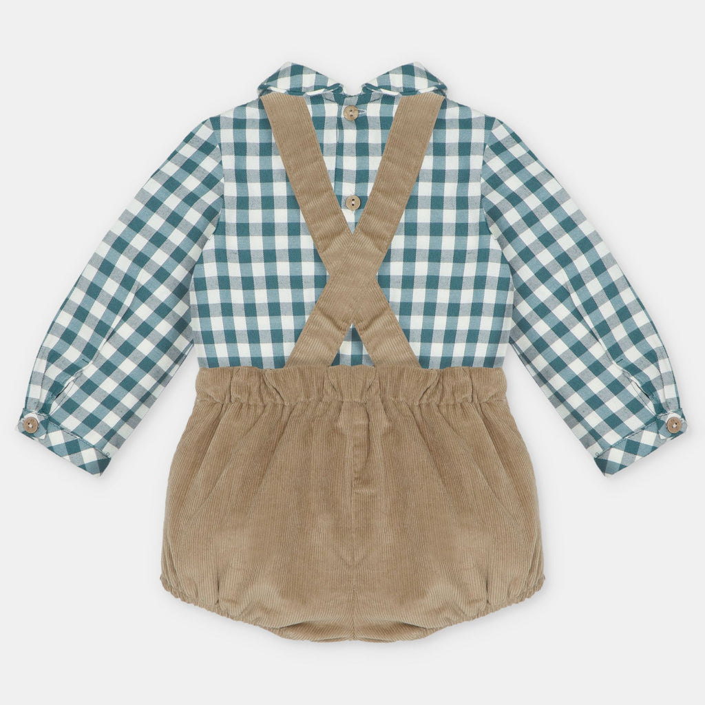 Ghingham Teal Overral