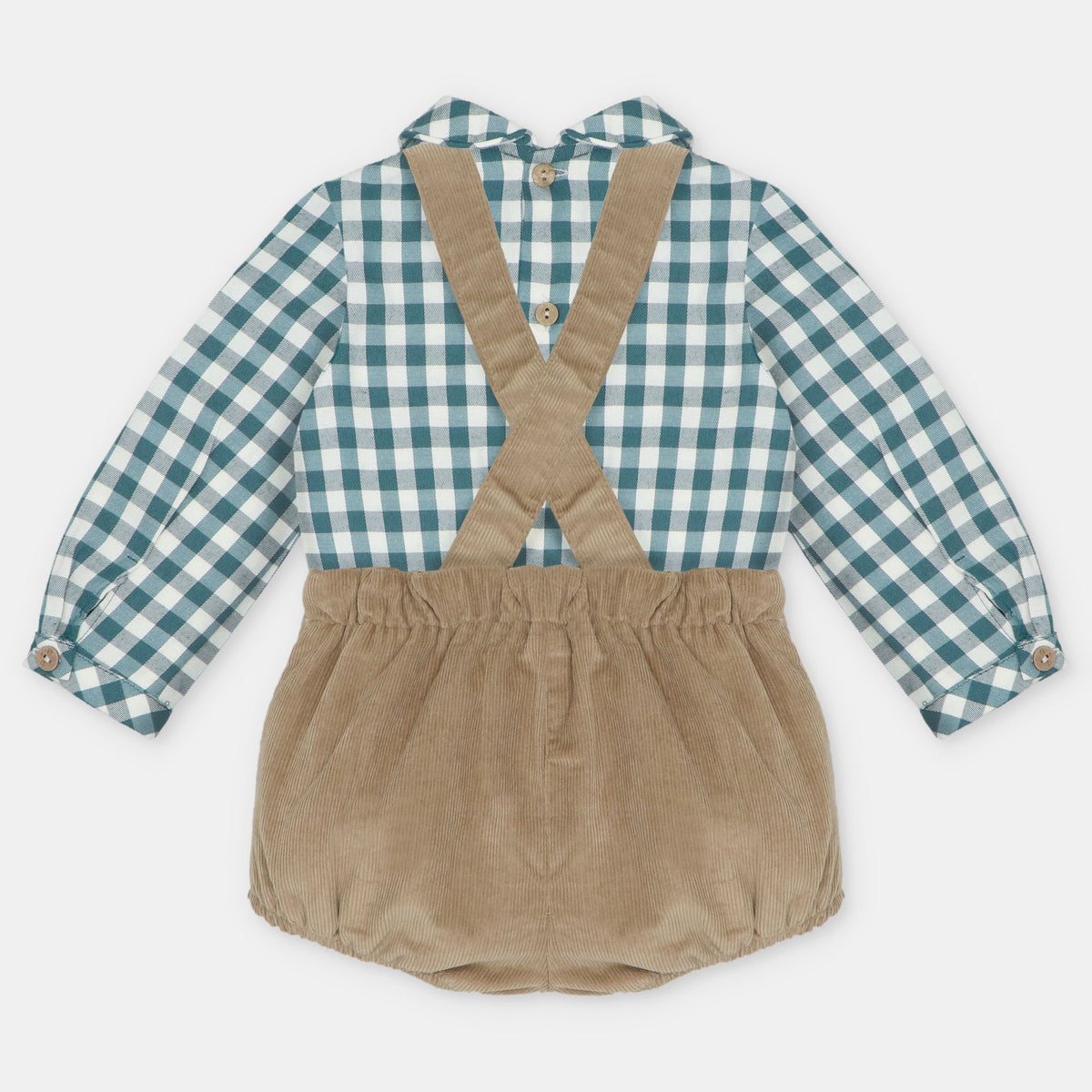 Ghingham Teal Overral