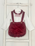 Carlos Baby Boy Velvet Set