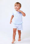 Blue Bus Gingham Set