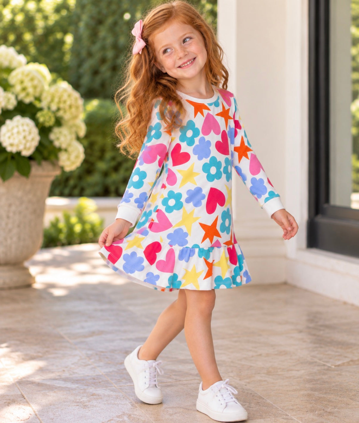 Multicolor Icon Dress
