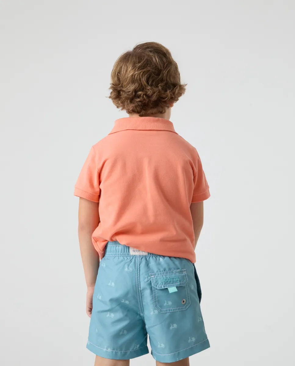 Teal Swimming Trunks