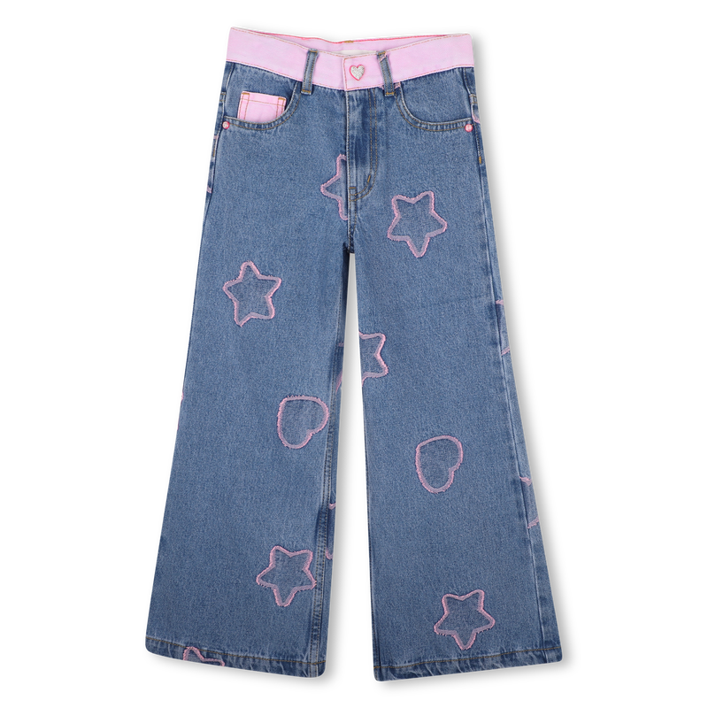 Heart Denim pant set