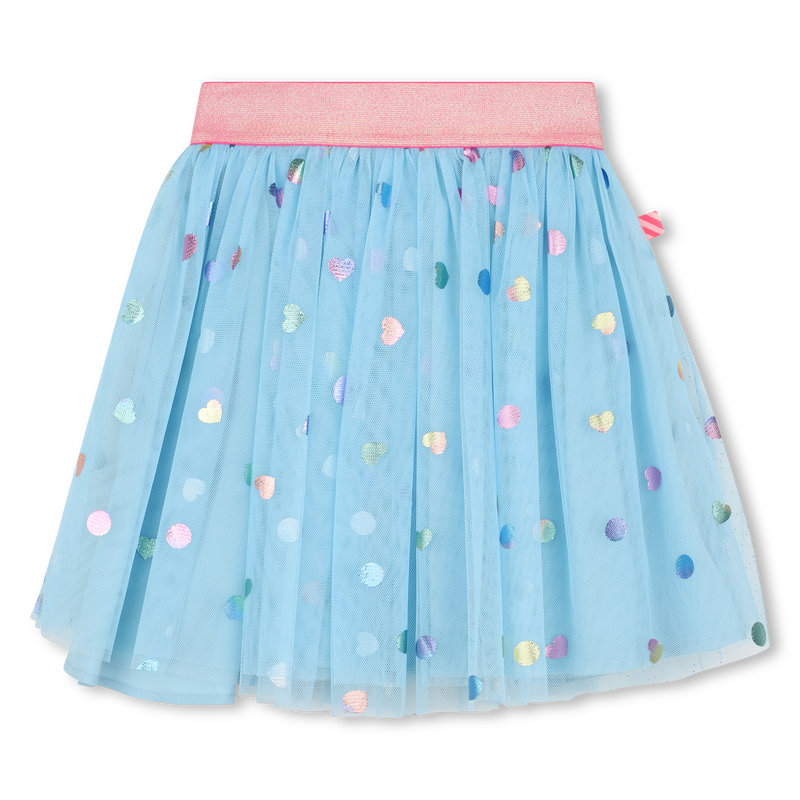 Blue tulle Skirt set