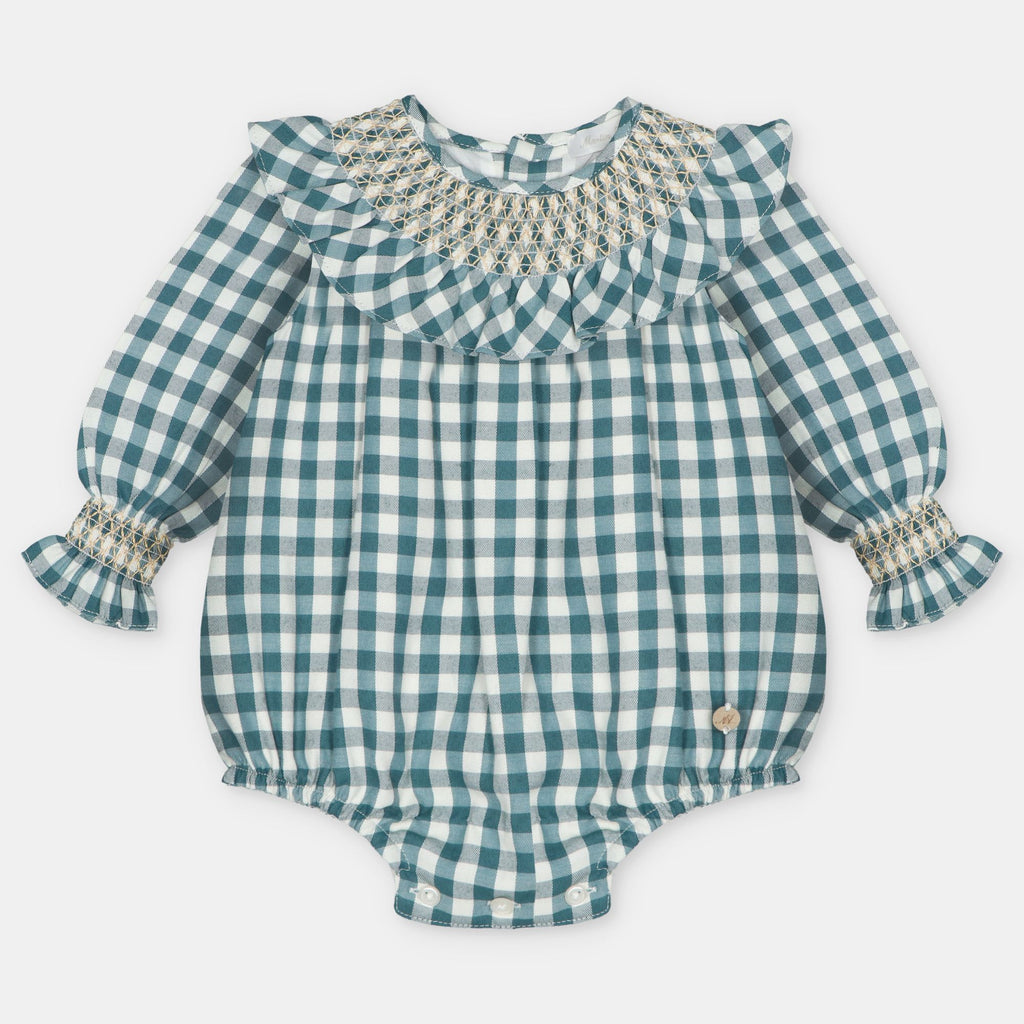 Teal Ghingham Bubble