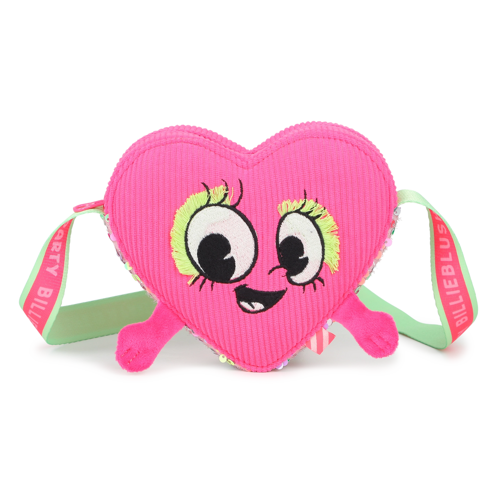 Happy Sequin Heart Bag