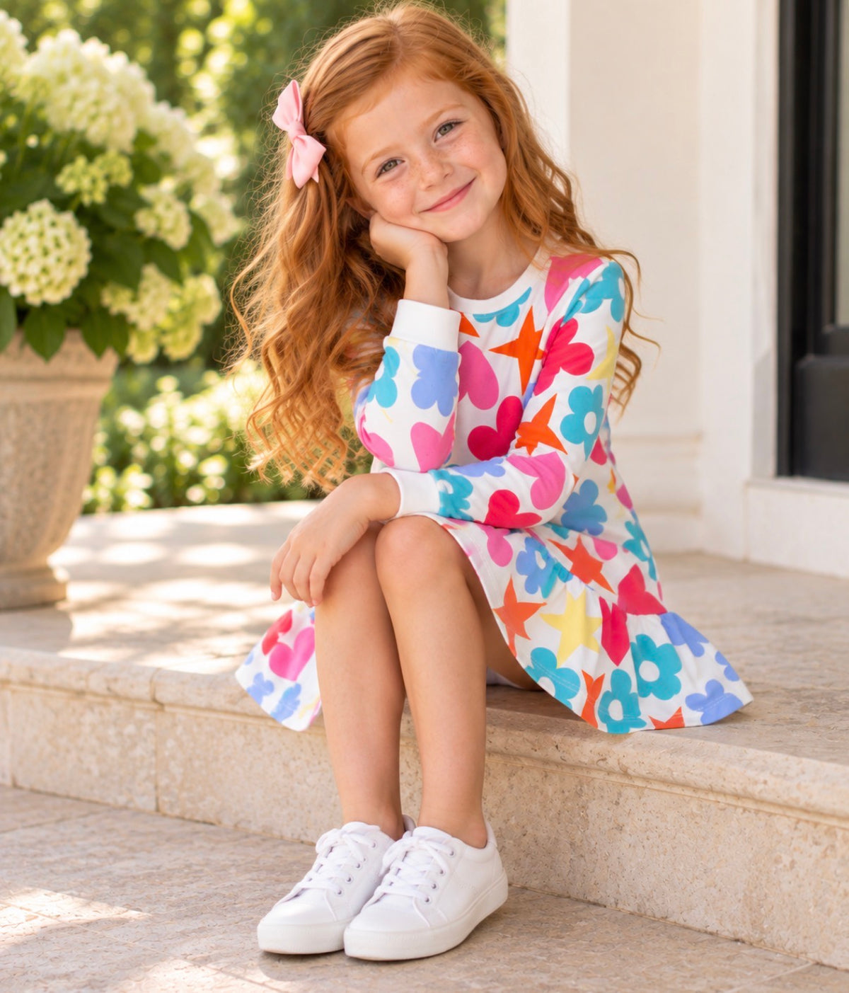 Multicolor Icon Dress