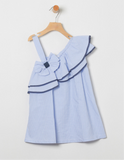 Stripes One Shoulder Dress