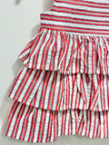 Red Striped Dress