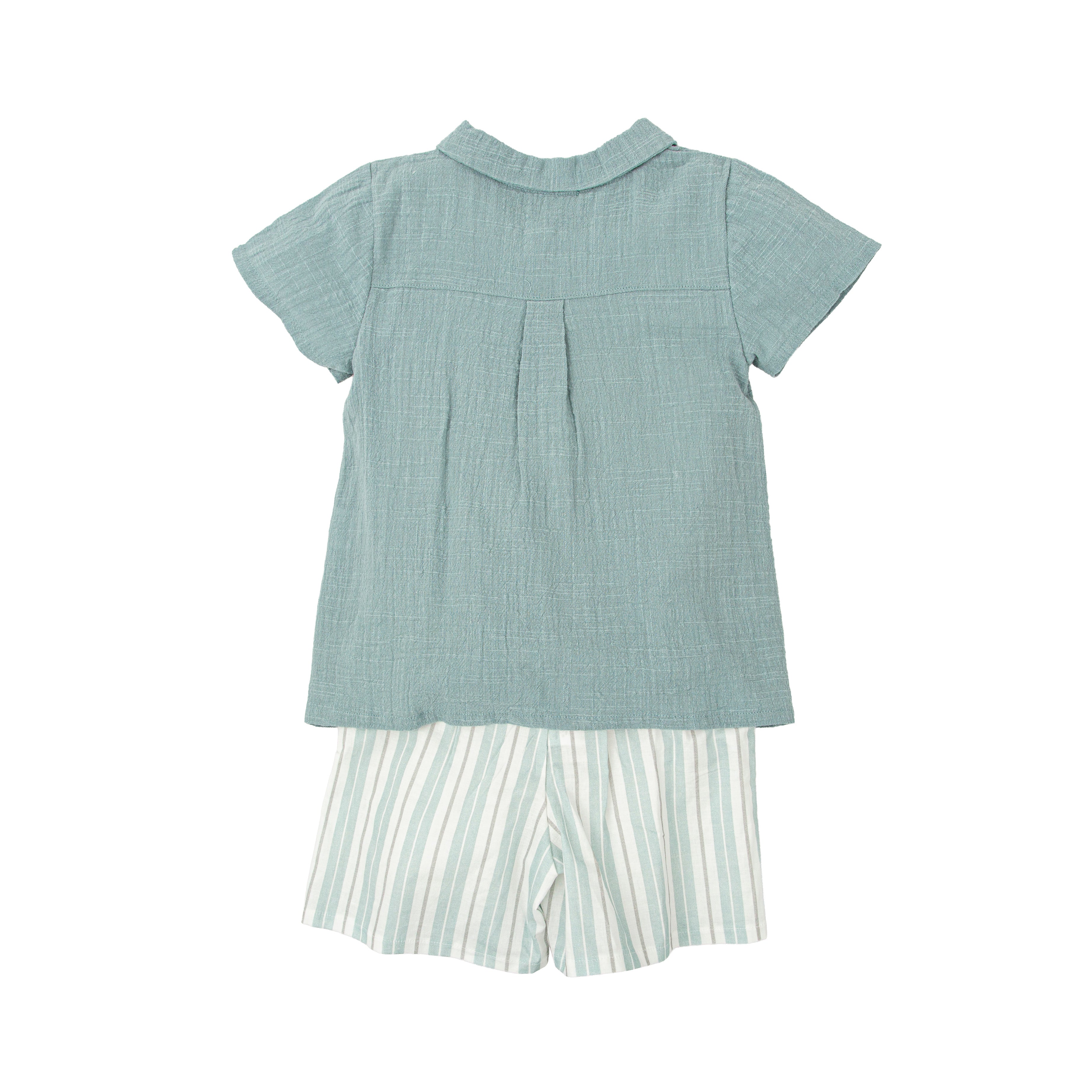 Sage & Grey Stripes Set