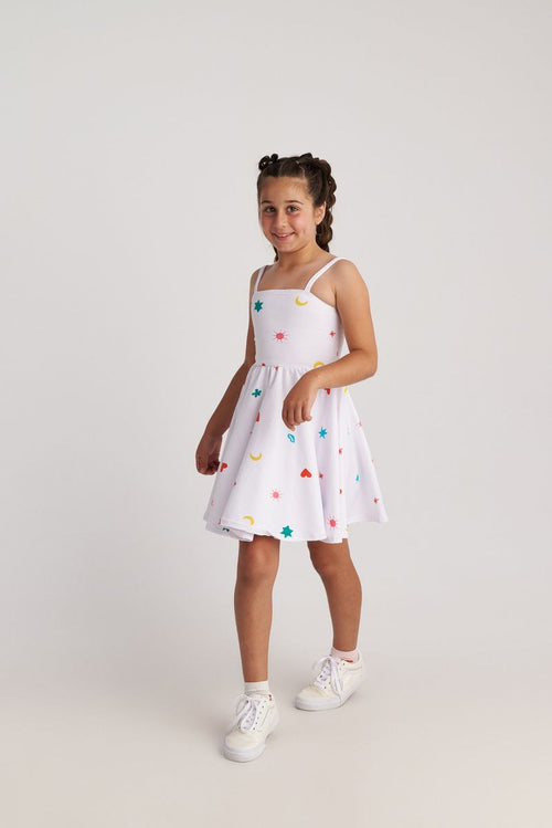 Colorful Emoji Dress