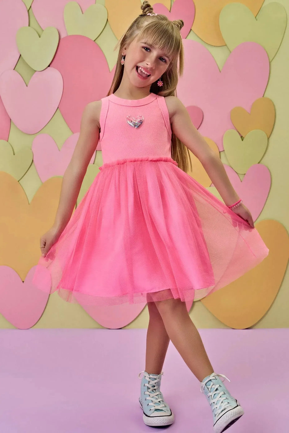 Pink Tulle Dress