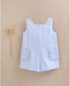 Delphinium with Bow Romper