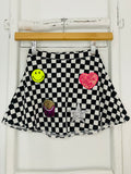 Black Patch Skirt