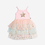 Nora Peach  Star Layered Tutu