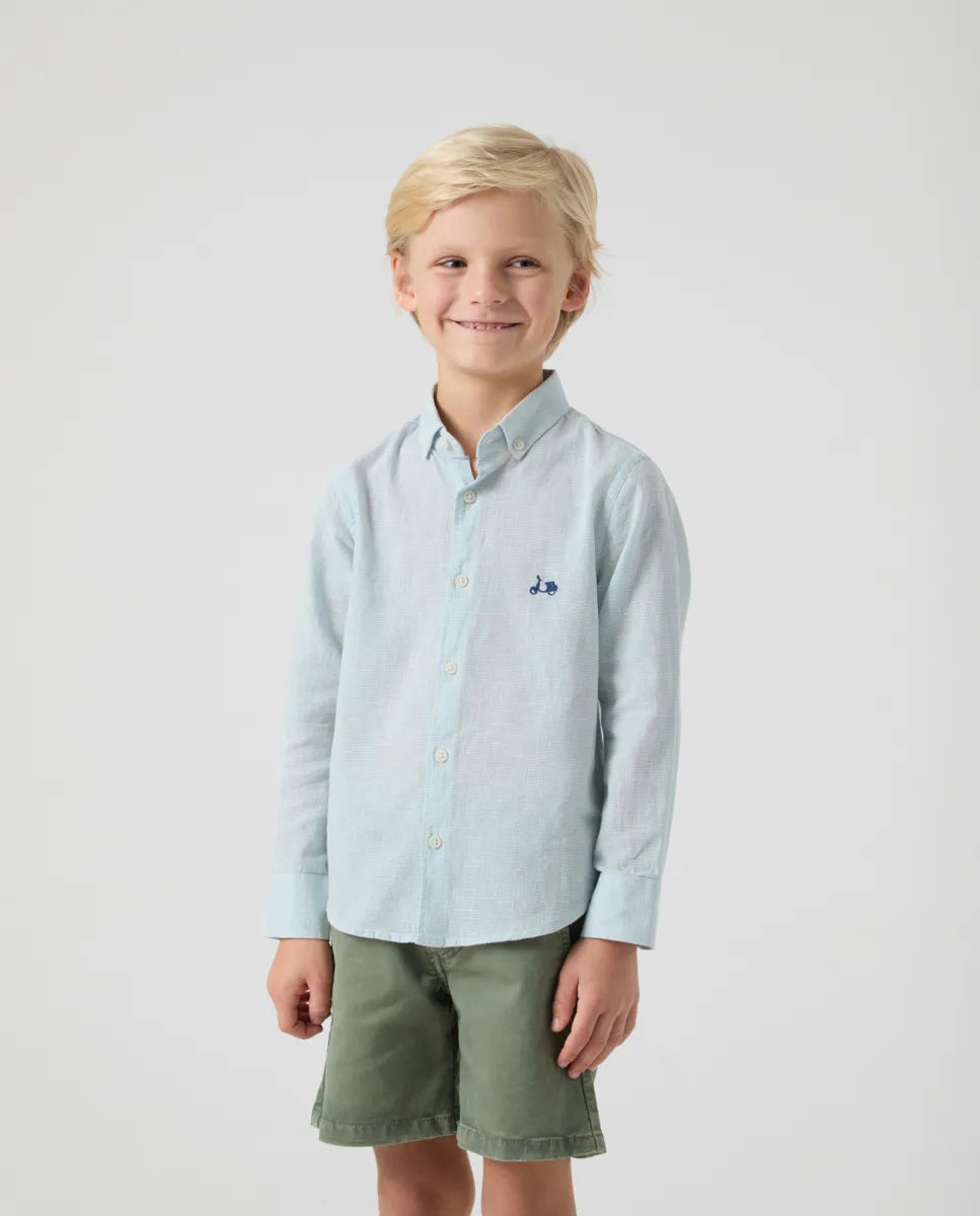 Classic Blue Long Sleeve