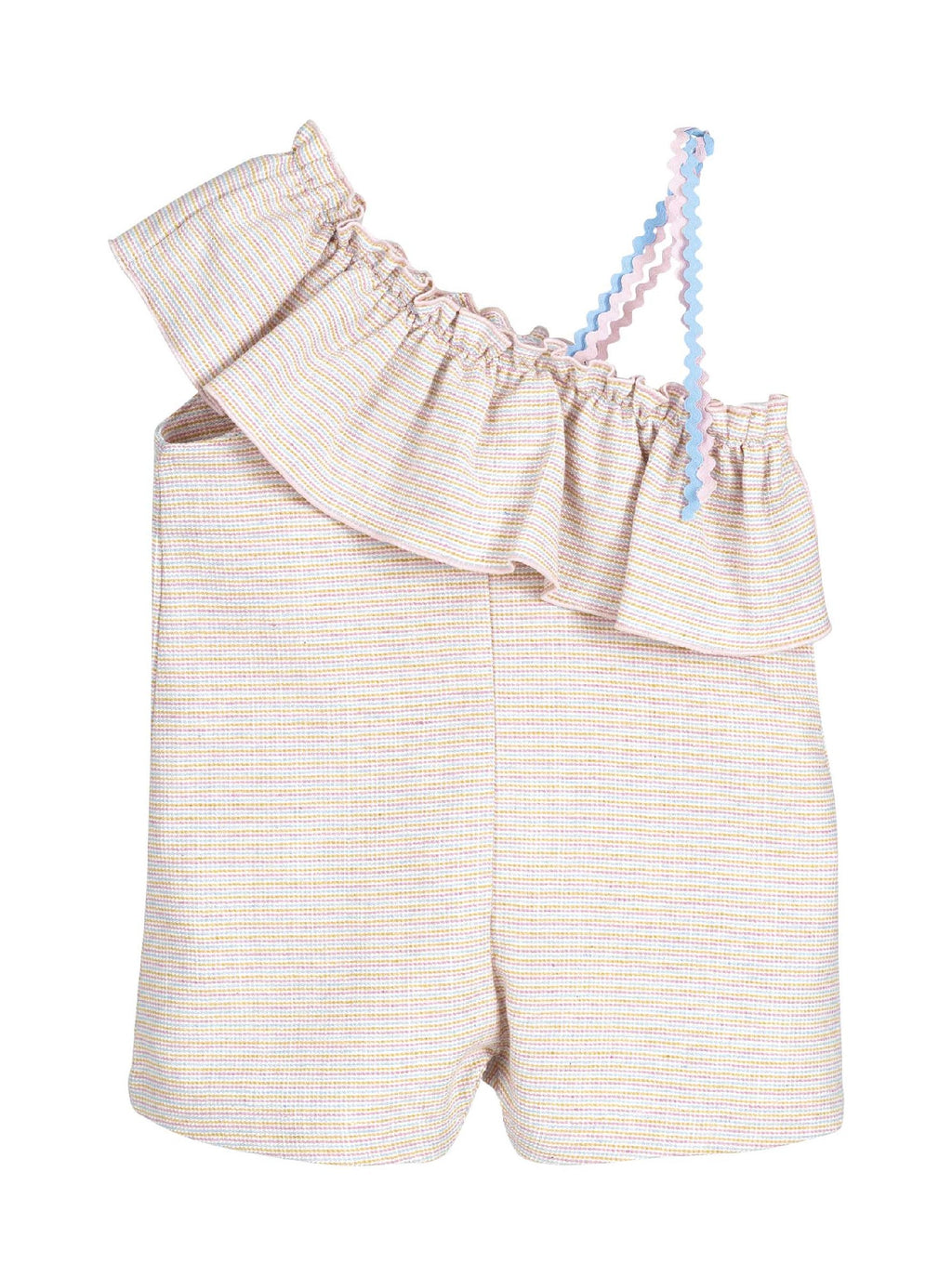 Pink Stripe Romper