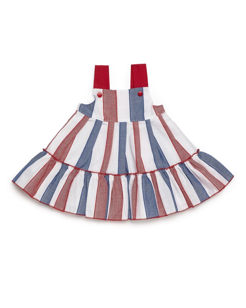 Striped Dress With Straps