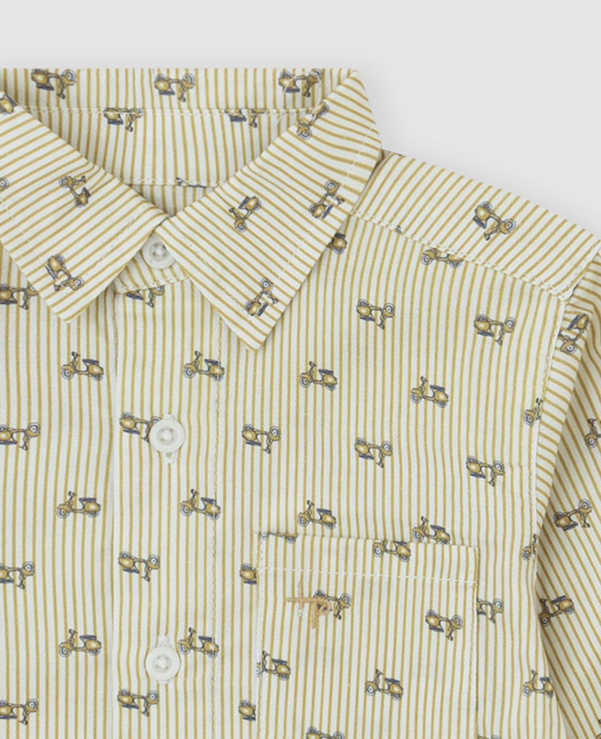 Scooter Club Button Down Shirt