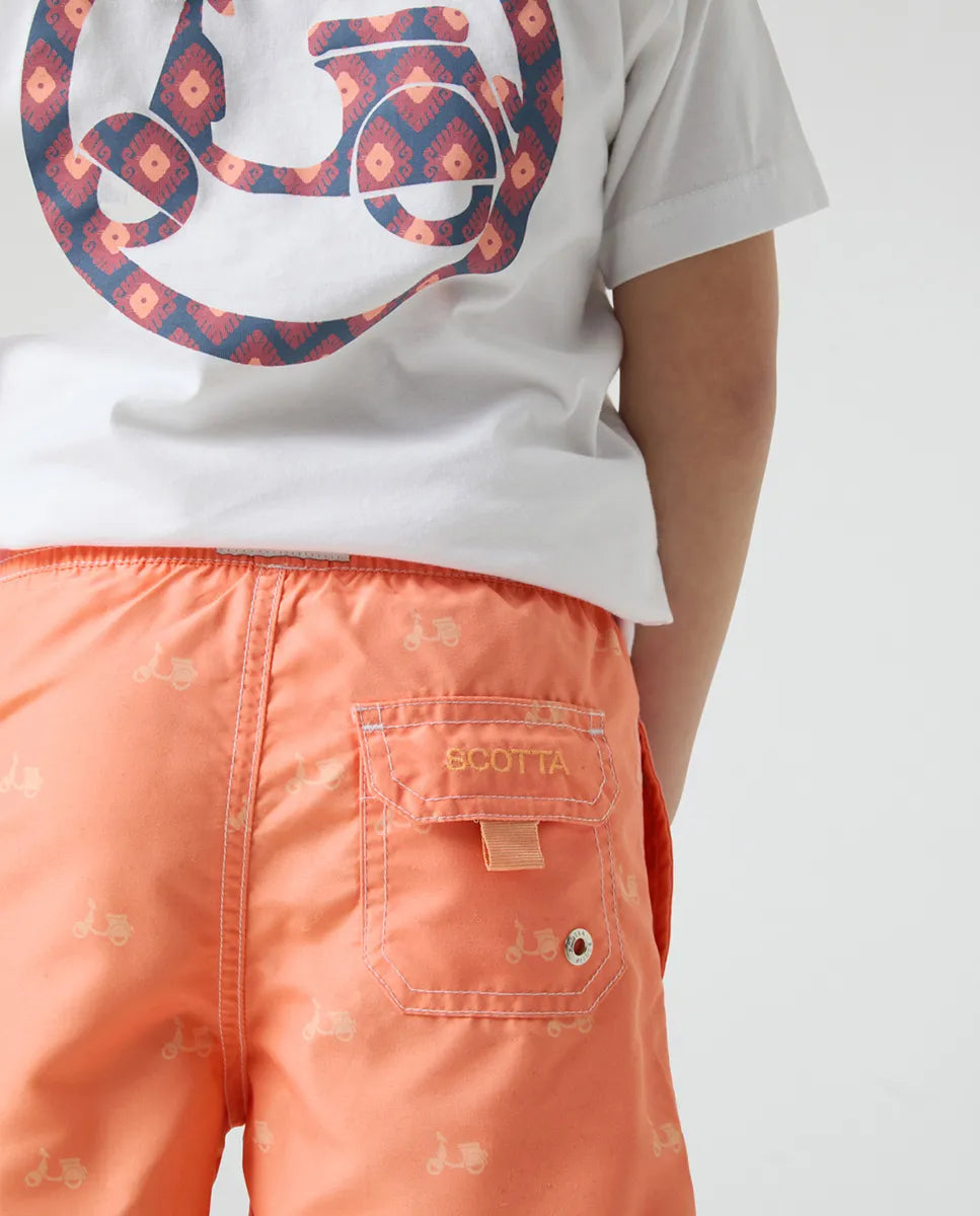 Coral Swimming Trunks