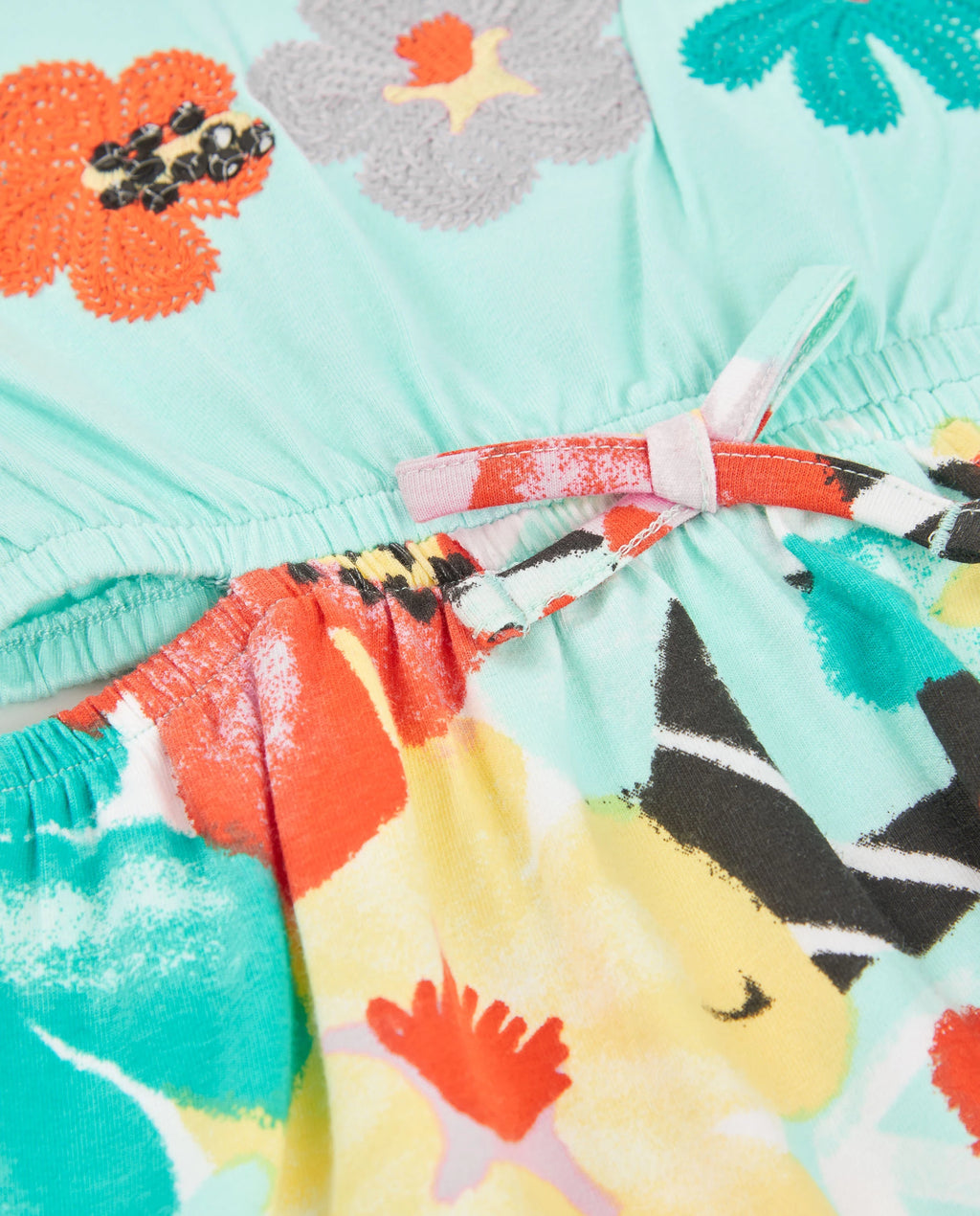 Flower Cut-Out Dress
