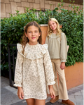 Linen Ivory Garden Dress