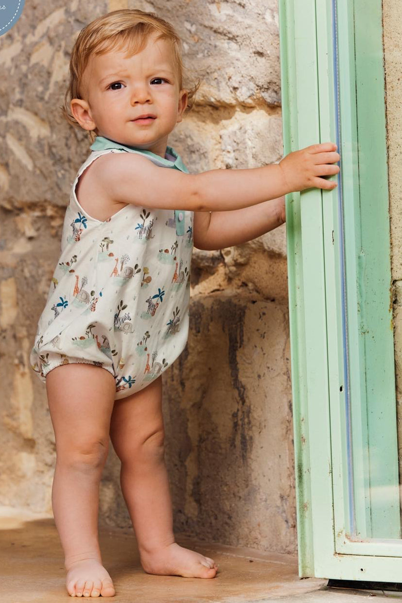 Safari Romper Print