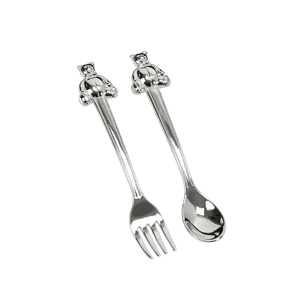 Teddy Bear Spoon And Fork Set