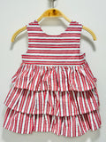Red Striped Dress