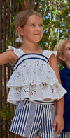Eyelet & Stripes Set