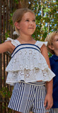 Eyelet & Stripes Set