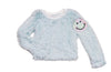 Light Blue Happy Face Sweater