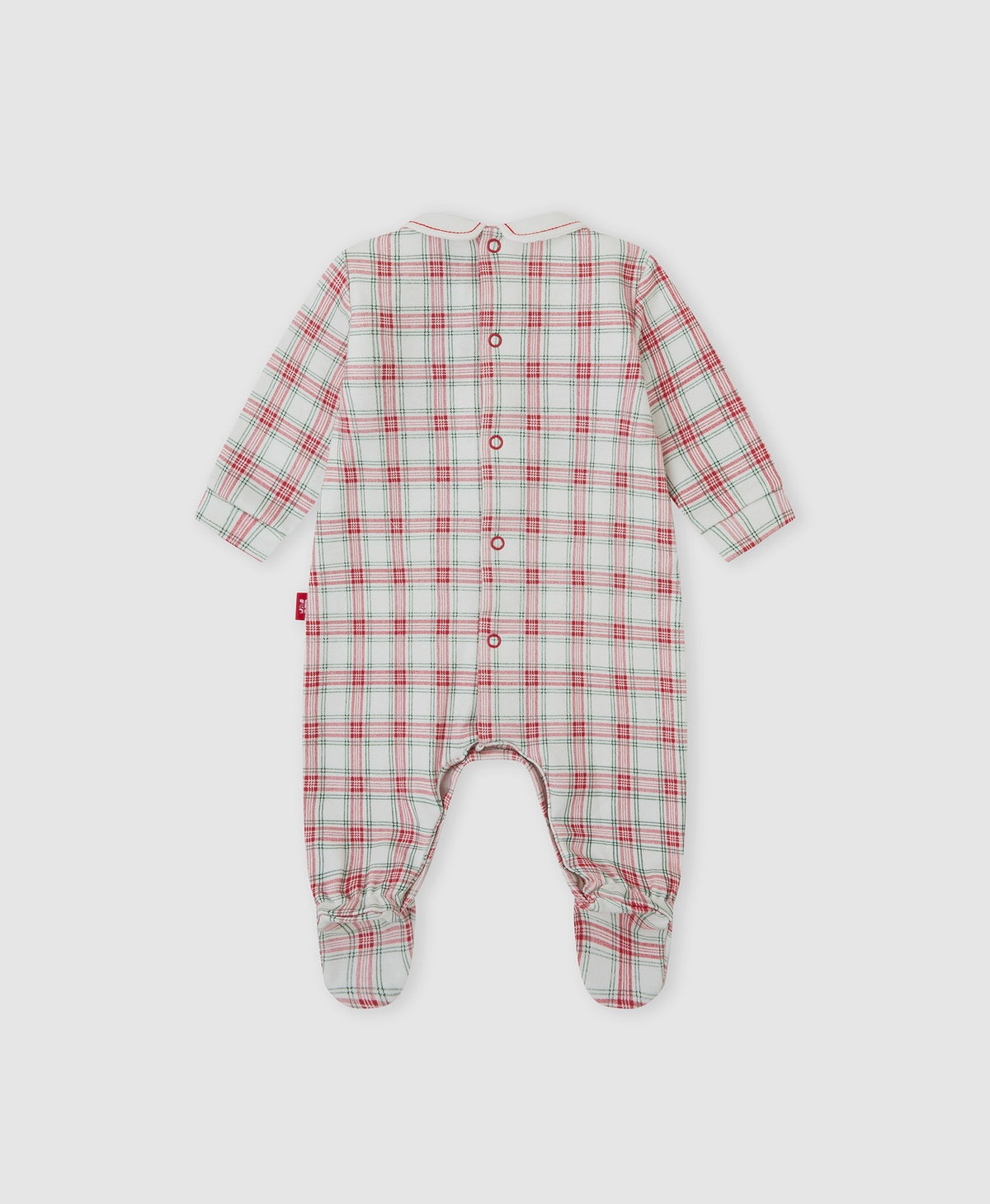 Christmas Charm Plaid Onesie