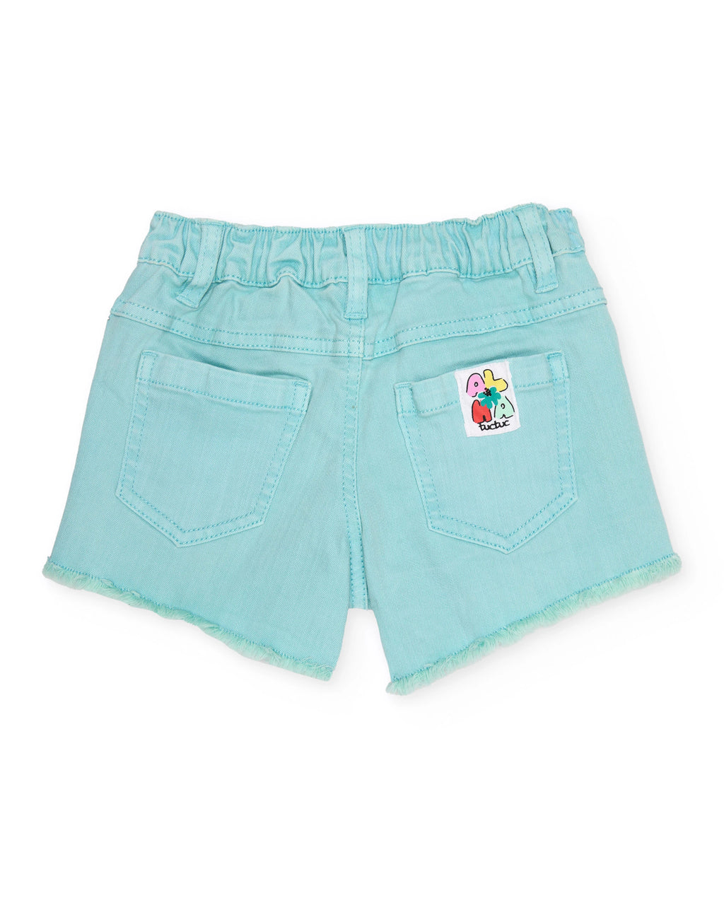 Knitted Flower Short Set