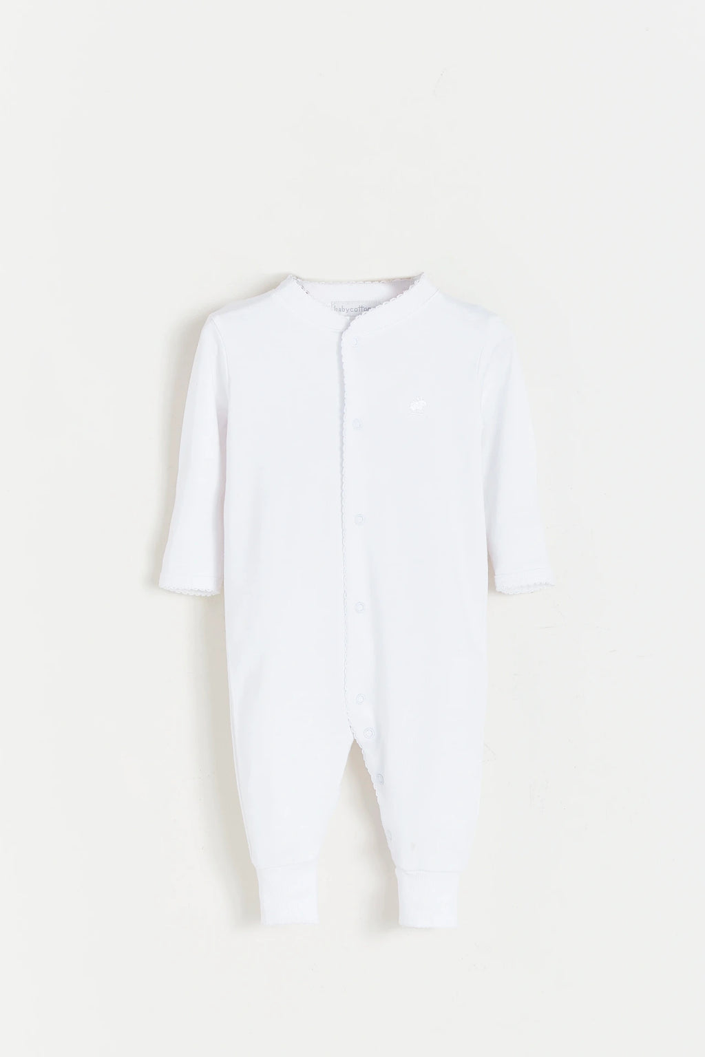 White Logo Pajama