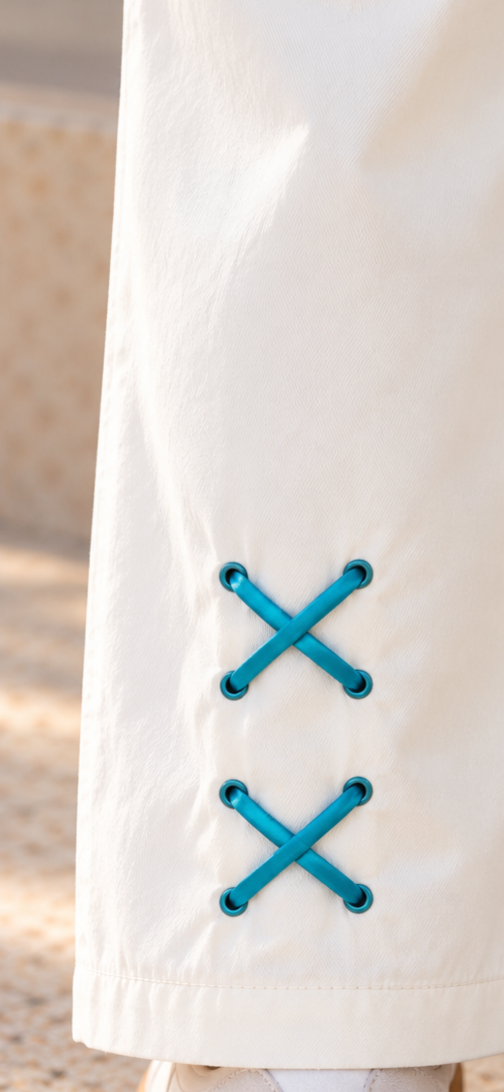 Turquoise Tie-Up Set