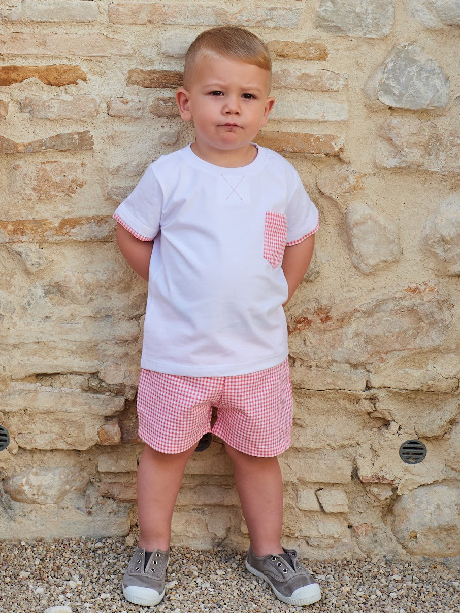 Melocotón Baby Boy Set