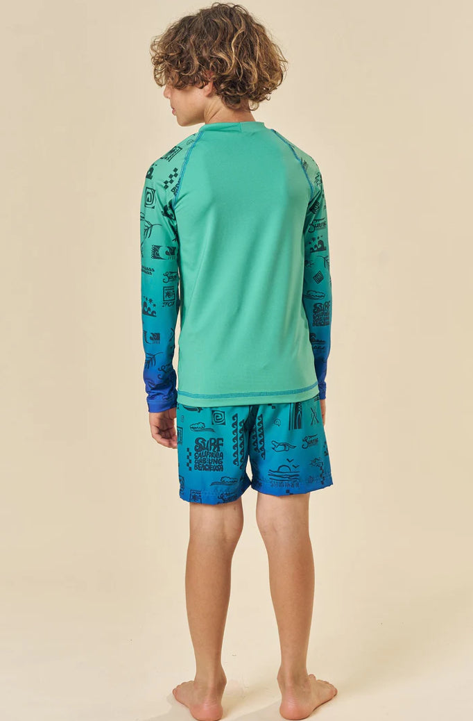 Surf Up Rash Guard Set