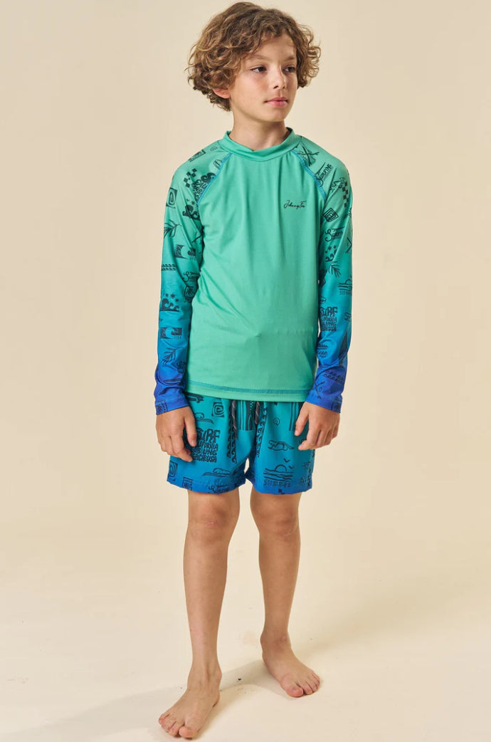 Surf Up Rash Guard Set
