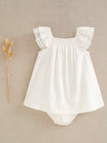 Fia Linen Baby Dress