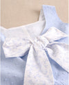 Delphinium with Bow Romper