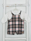 Bear Plaid Boy Set