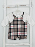 Bear Plaid Boy Set