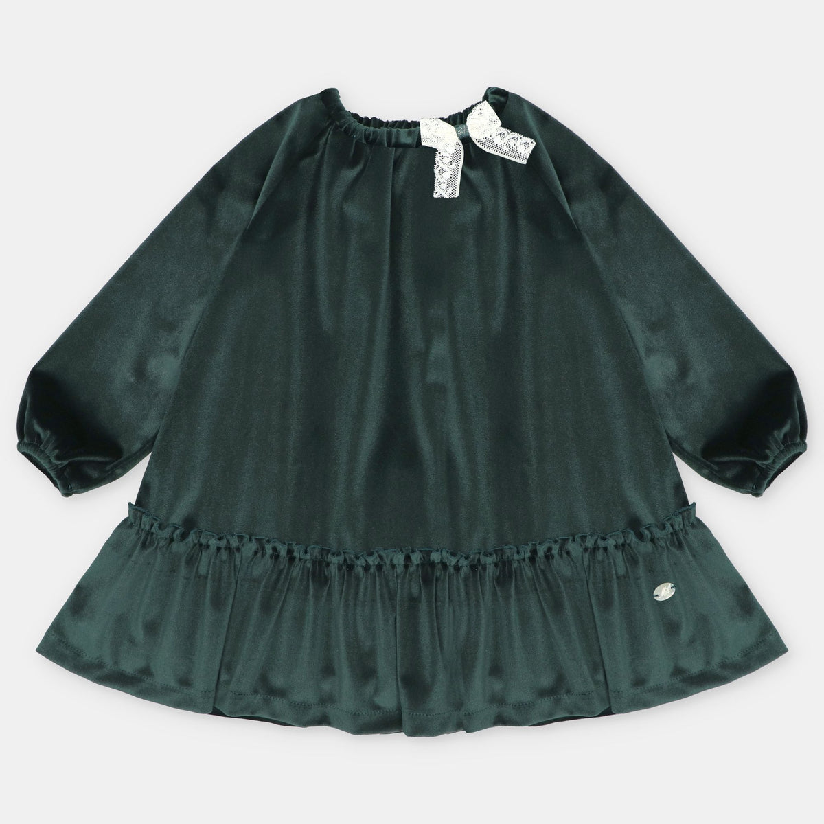 Ever Green Velvet Dress